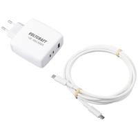 VOLTCRAFT UC-3ACX003 USB-oplader 120 W Binnen Uitgangsstroom (max.) 5 A 3 x 1x USB-A, 2x USB-C GaN - thumbnail