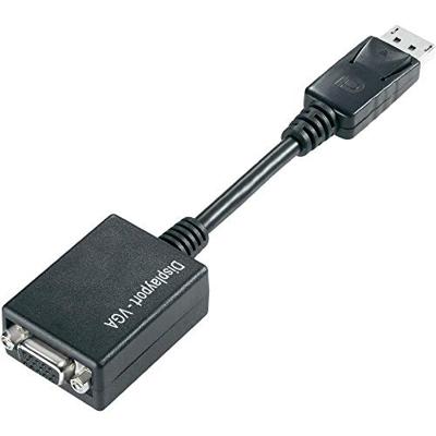 Techly 307582 Displayport Adapter Dp M naar VGA F, Zwart