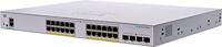 Cisco CBS350-24FP-4X Business Managed Switch | 24 GE poorten | Complete PoE | SFP+ 4 x 10G | Levenslange beperkte garantie (CBS350-24FP-4X) - thumbnail