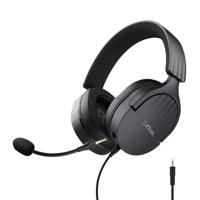Trust GXT 489 Fayzo Over Ear headset Kabel Stereo Zwart Ruisonderdrukking (microfoon) Zwenkbare oorschelpen, Volumeregeling, Microfoon uitschakelbaar (mute), - thumbnail