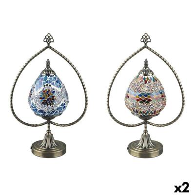 Bureaulamp DKD Home Decor 32.5 x 16 x 47.5 cm 32,5 x 16 x 47,5 cm Kristal Metaal Multicolour 220 V 50 W (2 Stuks) Bureaulamp DKD Home Decor 32.5 x 16 x 47.5 cm 32,5 x 16 x 47,5 cm Kristal Metaal Multicolour 220 V 50 W (2 Stuks)