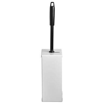 Toiletborstelset quartzline rvs wit Toiletborstelset quartzline rvs wit