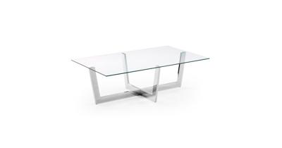 Kave Home Salontafel 'Plam' verchroomd Kave Home Salontafel 'Plam' verchroomd