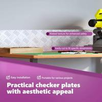 VidaXL Trap tread rechthoekig 2 pcs zilver 50 x 20 cm aluminium - thumbnail