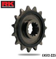 RK Sprocket 520 15z rubberized - thumbnail