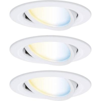 Paulmann 92440 LED-plafondlamp, LED-inbouwlamp 6 W Wit (mat) Paulmann 92440 LED-plafondlamp, LED-inbouwlamp 6 W Wit (mat)