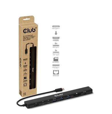 club3D CSV-2550 Laptopdockingstation Geschikt voor merk (dockingstation): Universeel club3D CSV-2550 Laptopdockingstation Geschikt voor merk (dockingstation): Universeel