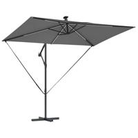 Cantilever Banana Parasol Antraciet 294 x 200 x 254 cm - thumbnail