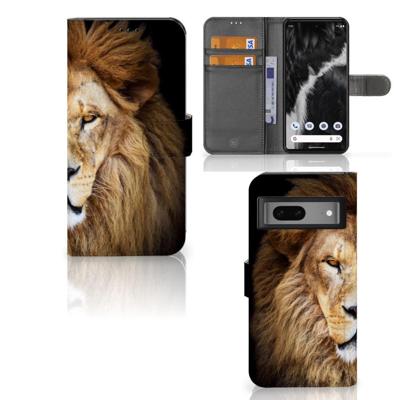 Google Pixel 7 | Telefoonhoesje | Met pasjeshouder | Leeuw Google Pixel 7 | Telefoonhoesje | Met pasjeshouder | Leeuw