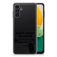Samsung Galaxy A13 | A04s Silicone-hoesje Pistol DTMP - thumbnail