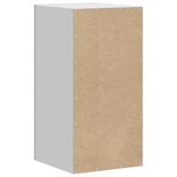 Keukenwandkast Porto bewerkt hout betongrijs - thumbnail