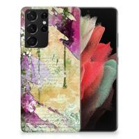 Smartphone hoesje Samsung Galaxy S21 Ultra Letter Painting - thumbnail