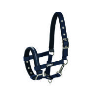 Eskadron Veulen halster donkerblauw maat:veulen - thumbnail