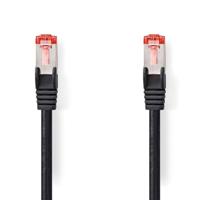 Nedis CAT6 S/FTP Netwerkkabel RJ45 100 cm zwart - thumbnail