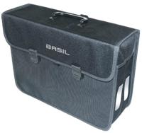 Basil B.V. Fietstas basil malaga pakaftas 13 liter 32x13x29cm - zwart - thumbnail