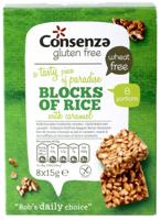 Consenza Rijstblokken met Caramel - thumbnail