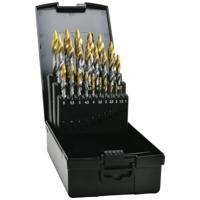 Exact 74562 HSS TiN-punt Spiraalboor 1 mm, 1.5 mm, 2 mm, 2.5 mm, 3 mm, 3.5 mm, 4 mm, 4.5 mm, 5 mm, 5.5 mm, 6 mm, 6.5 mm, 7 mm, 7.5 mm, 8 mm, 8.5 mm, 9 mm, 9.5 - thumbnail