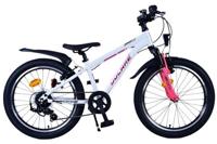 Volare xc race kinderfiets - 20 inch - 7 speed - wit roze - thumbnail