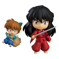 Inuyasha Nendoroid Action Figure Inuyasha: New Moon Ver. & Shippo 10 cm - thumbnail