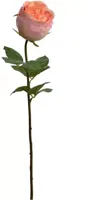 Pure Royal kunsttak roos 56cm roze - thumbnail