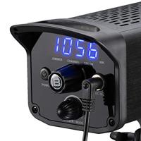 BRESSER SP-60 draagbare 60W LED Fresnellamp met afstandsbediening - thumbnail