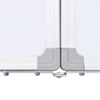 Whiteboard magnetisch inklapbaar 160x40x1,7 cm aluminium - thumbnail