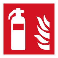 Pictogram Brandblusser 20x20cm - Polypropyleen - thumbnail