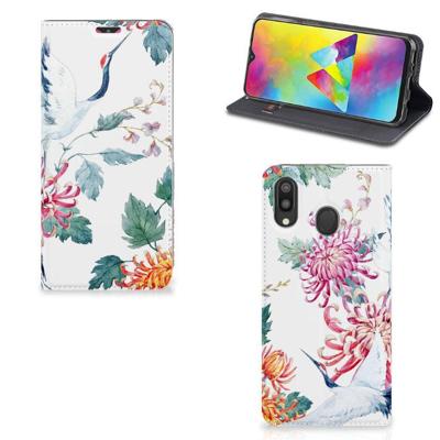 Samsung Galaxy M20 | Hoesje maken | Bird Flowers Samsung Galaxy M20 | Hoesje maken | Bird Flowers