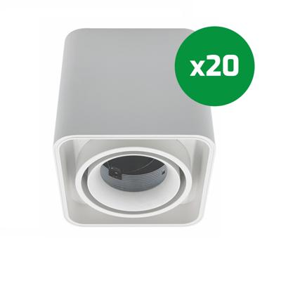 LED-opbouwspot Corsa wit GU10