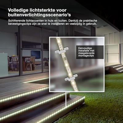 OSRAM 4099854449154 LED-strip complete set Met connector (male) 230 V 10 m Koudwit Box 1 stuk(s) OSRAM 4099854449154 LED-strip complete set Met connector (male) 230 V 10 m Koudwit Box 1 stuk(s)