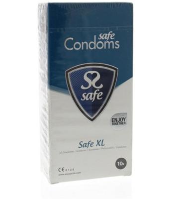 Safe - XL Condooms 10 Stuks Safe - XL Condooms 10 Stuks