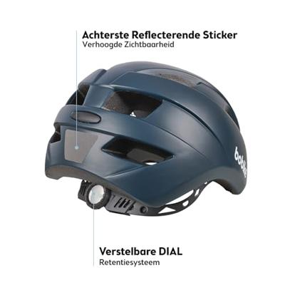 Bobike exclusive plus helm - maat s - denim deluxe