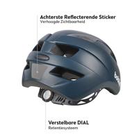 Bobike exclusive plus helm - maat s - denim deluxe - thumbnail