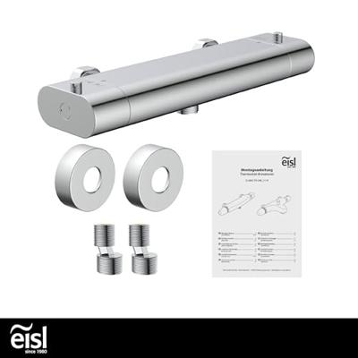 EISL douchemengkraan carneo thermostatisch chroomkleurig