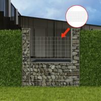Gabion mand U-vormig 160x20x150 cm staal - thumbnail