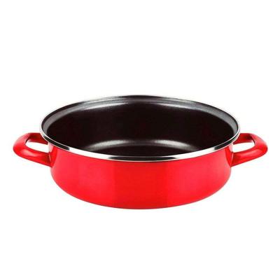 Taartplateau Fagor Optimax Rood Geëmailleerd Staal Ø 26 x 8 cm Taartplateau Fagor Optimax Rood Geëmailleerd Staal Ø 26 x 8 cm