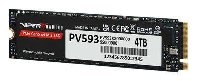 SSD Patriot Viper PV593 M.2 PCI-E Gen5 x4 NVMe2 4 TB