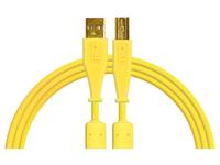 Chroma Cables USB-A To USB-B 1.5m Yellow Straight - thumbnail