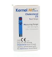 Testjezelf.nu Multicheck cholesterol strips 25 Stuks - thumbnail