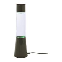 DIY Lava lamp met balletjes - blauw - ø8.5x33 cm - thumbnail