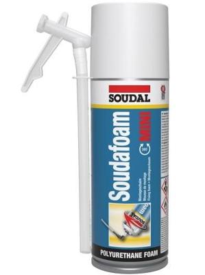 Soudal soudafoam mini | pu schuim | champagne | 150 ml - 116168 Soudal soudafoam mini | pu schuim | champagne | 150 ml - 116168