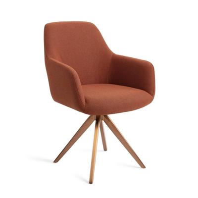 Jesper Home Eetkamerstoel 'Hiroo' Draaibaar, Turn Rose, kleur Hearth Harmony