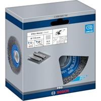 Bosch Accessoires X-LOCK Kegelborstel gegolfde draad 115mm Staal 0.3mm - 1 stuk(s) - 2608620732 - thumbnail