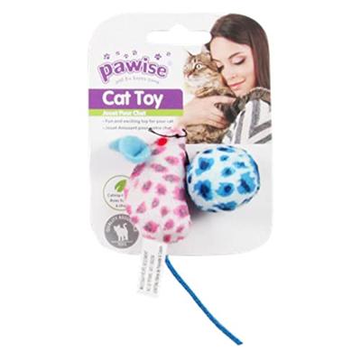 Pawise Cat Toy - Mice & Ball Pawise Cat Toy - Mice & Ball
