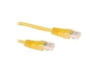 ACT Gele 20 meter U/UTP CAT5E patchkabel met RJ45 connectoren - thumbnail