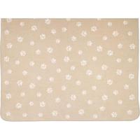 Cawö Cawö We love dogs 62470 Woonplaid 150x200 natur/beige - thumbnail