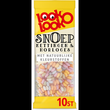 LookOLook Snoep Kettingen & Horloges Vegan 10 stuks bij Jumbo LookOLook Snoep Kettingen & Horloges Vegan 10 stuks bij Jumbo