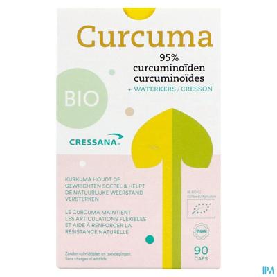 Cressana Bio Curcuma Caps 90