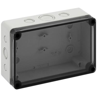 Spelsberg TK PC 1811-6F-TM Installatiebehuizing 110 x 180 x 63 x 63 Polycarbonaat Lichtgrijs 1 stuk(s) Piece