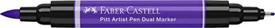 Faber Castell Tekenstift Pitt Artist Pen duo marker - 136 purperviolet